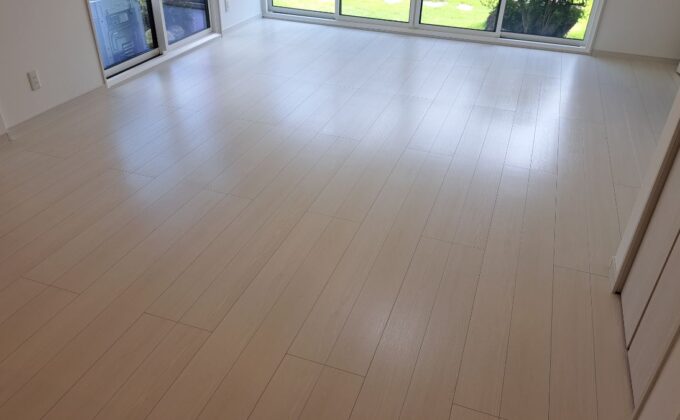 【施工後】千葉県市原市 リフォーム済戸建て Ｓ様邸 セラミックガラスフロアコーティング施工事例 フロアコートプロ セラミックガラスフロアコーティング施工済み