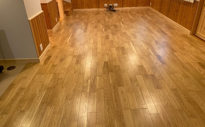 【施工後】千葉県千葉市 一部床張替済戸建て Ｓ様邸 ワンニャンすべらん施工事例 フロアコートプロ ワンニャンすべらん施工済み