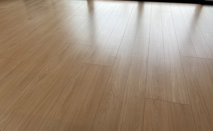 【施工前】千葉県千葉市 中古マンション Ｎ様邸 ガラスフロアコーティング施工事例 施工前の状態