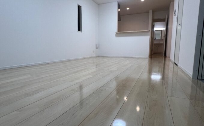 【施工後】栃木県鹿沼市 ご新築戸建て Ｌ様邸 シリコンフロアコーティング施工事例 フロアコートプロ シリコンフロアコーティング施工済み