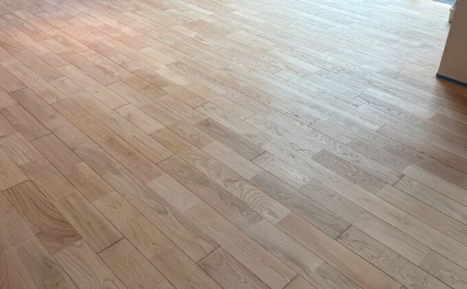 【施工後】東京都新宿区 ご入居中戸建て Ｈ様邸 フロアサンディング施工事例 フロアコートプロ フロアサンディング施工済み