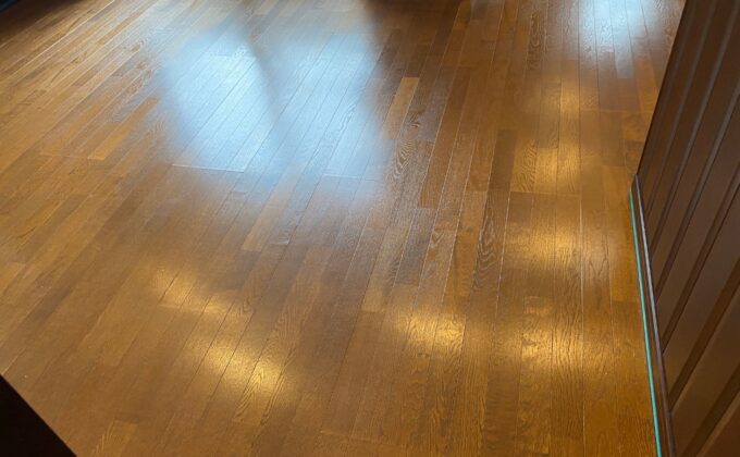 【施工前】東京都品川区 ご入居中戸建て Ａ様邸 シリコンフロアコーティング施工事例 施工前の状態