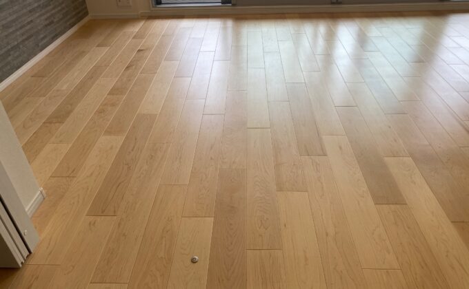 【施工後】東京都板橋区 リフォーム済マンション Ｋ様邸 ワンニャンすべらん施工事例 フロアコートプロ ワンニャンすべらん施工済み