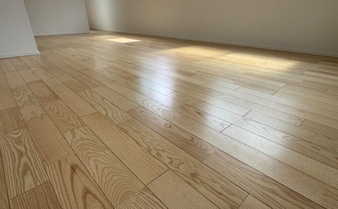 【施工後】埼玉県さいたま市 ご新築戸建て Ｎ様邸 セラミックガラスフロアコーティング施工事例 フロアコートプロ セラミックガラスフロアコーティング施工済み