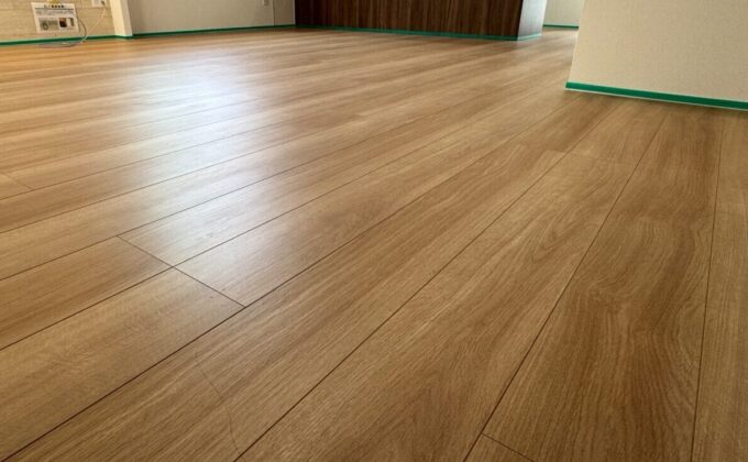 【施工前】東京都練馬区 ご新築戸建て Ｏ様邸 セラミックガラスフロアコーティング施工事例 施工前の状態