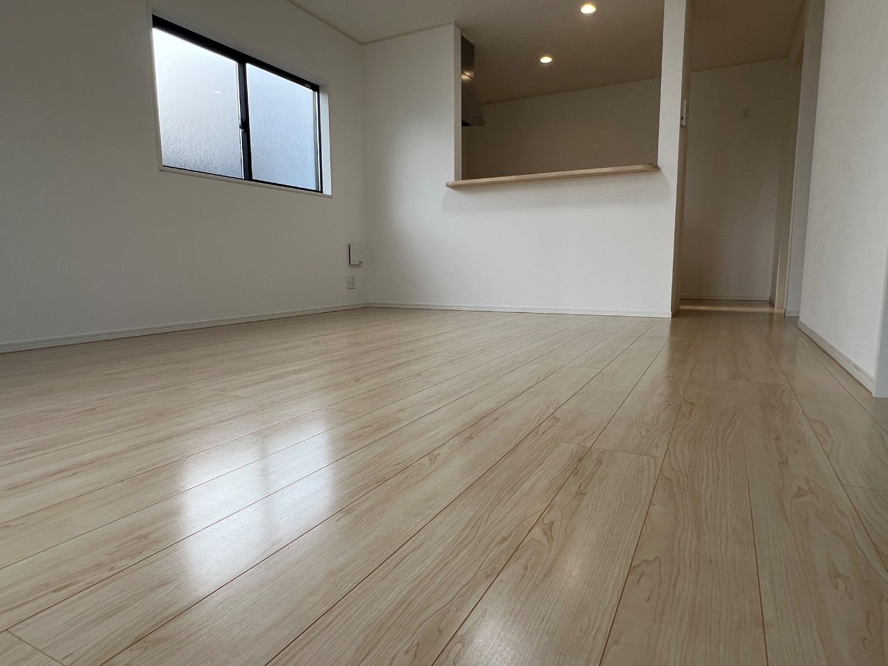 【施工後】真岡市フロアコーティングの施工後|栃木県真岡市のご新築戸建てにシリコンフロアコーティングを施工した仕上り