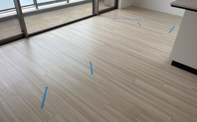 【施工前】神奈川県横浜市 中古マンション Ｍ様邸 セラミックガラスフロアコーティング施工事例 施工前の状態