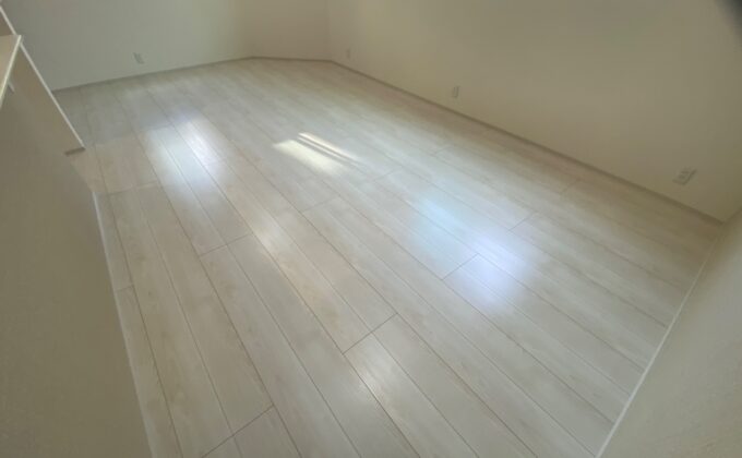 【施工後】東京都葛飾区 ご新築戸建て Ｈ様邸 セラミックガラスフロアコーティング施工事例 フロアコートプロ セラミックガラスフロアコーティング施工済み