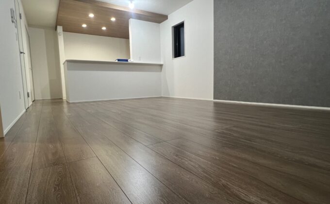 【施工後】横浜市フロアコーティングの施工後｜神奈川県横浜市戸塚区のご新築戸建てにフロアコーティングを施工した仕上り