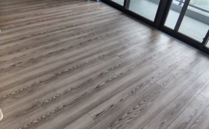 【施工前】神奈川県相模原市 ご新築マンション Ｓ様邸 セラミックガラスフロアコーティング施工事例 施工前の状態