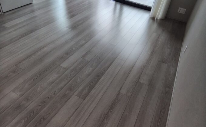 【施工後】埼玉県さいたま市 ご新築マンション Ｉ様邸 セラミックガラスフロアコーティング施工事例 フロアコートプロ セラミックガラスフロアコーティング施工済み