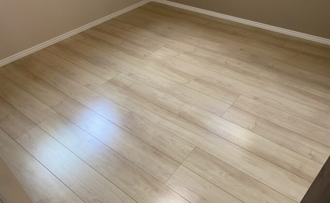 【施工後】市川市フロアコーティングの施工後｜千葉県市川市のご新築戸建てにフロアコーティングを施工した仕上り