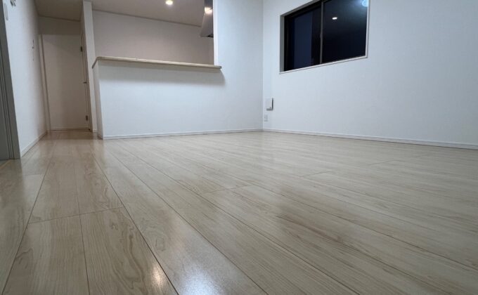 【施工後】壬生町フロアコーティングの施工後｜栃木県壬生町のご新築戸建てにフロアコーティングを施工した仕上り