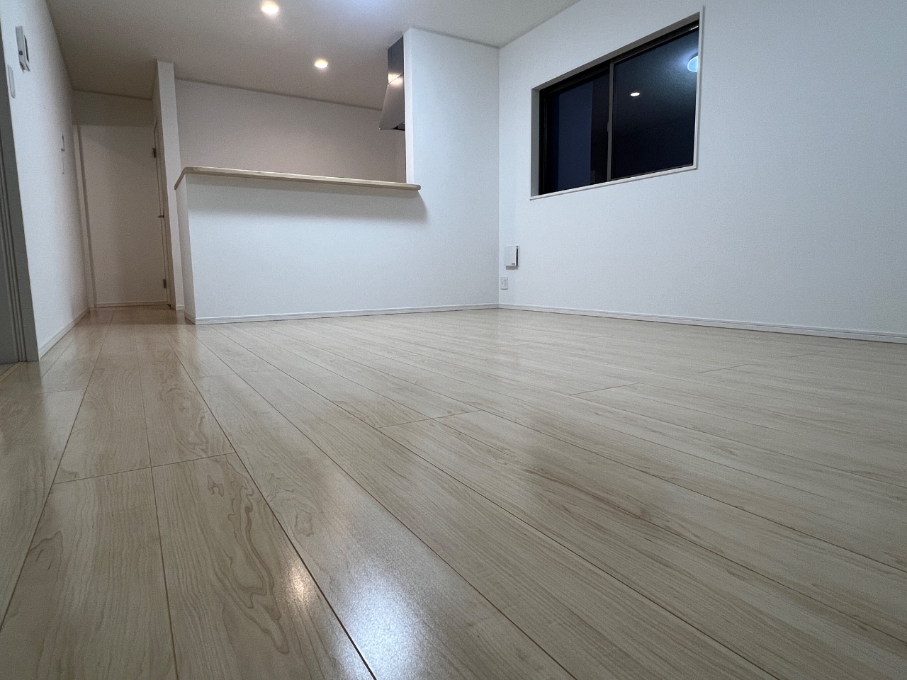 【施工後】壬生町フロアコーティングの施工後|栃木県壬生町のご新築戸建てにシリコンフロアコーティングを施工した仕上り