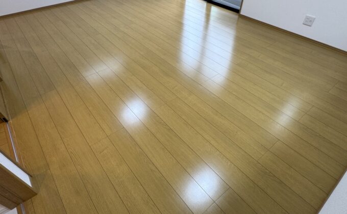 【施工後】杉並区フロアコーティングの施工後｜東京都杉並区のご新築戸建てにフロアコーティングを施工した仕上り