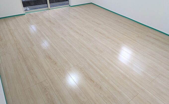 【施工後】栃木県宇都宮市のフロアコーティングの施工後｜栃木県宇都宮市のご新築戸建てにフロアコーティングを施工した仕上り
