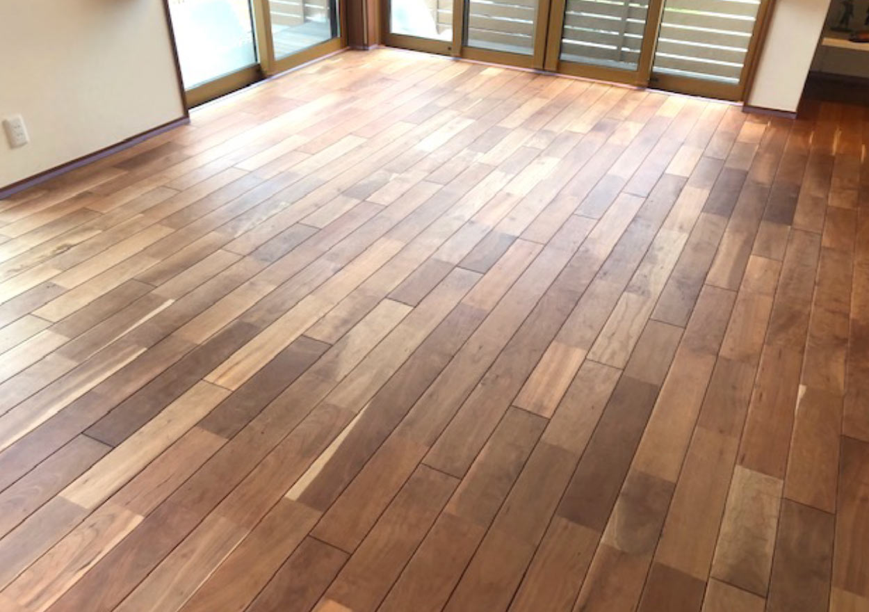 フロアコーティング前