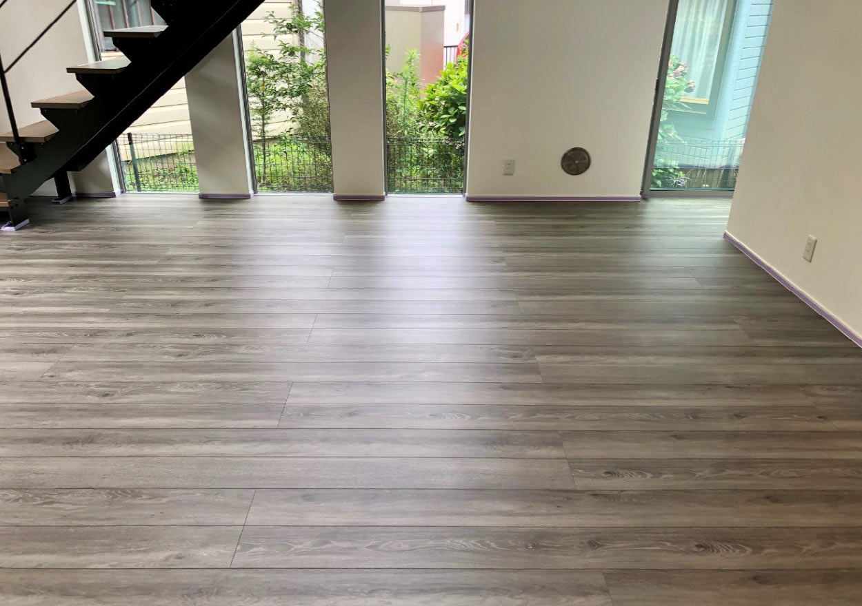 フロアコーティング前