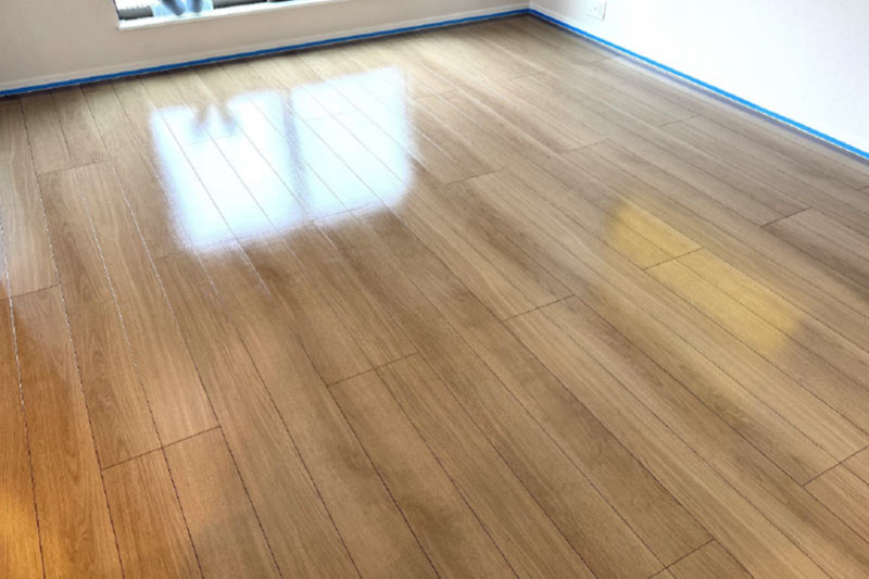 UVフロアコーティング施工写真