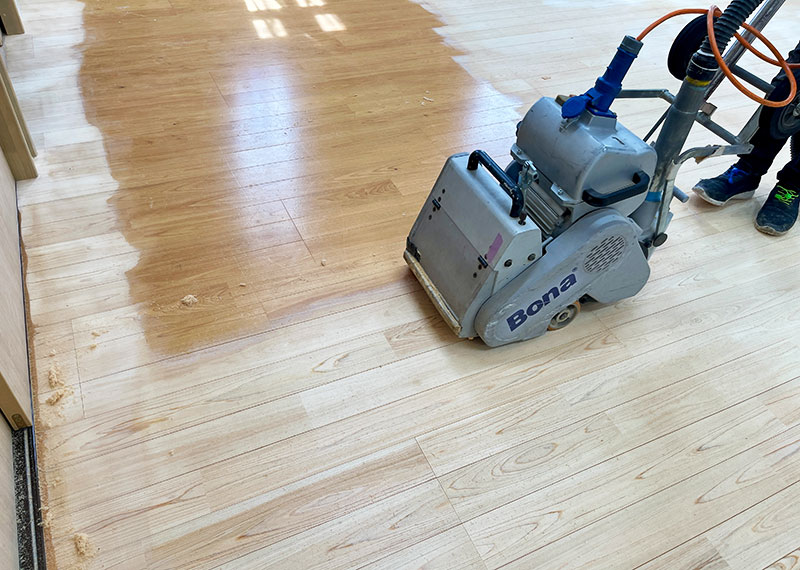 サンディングの流れ写真2