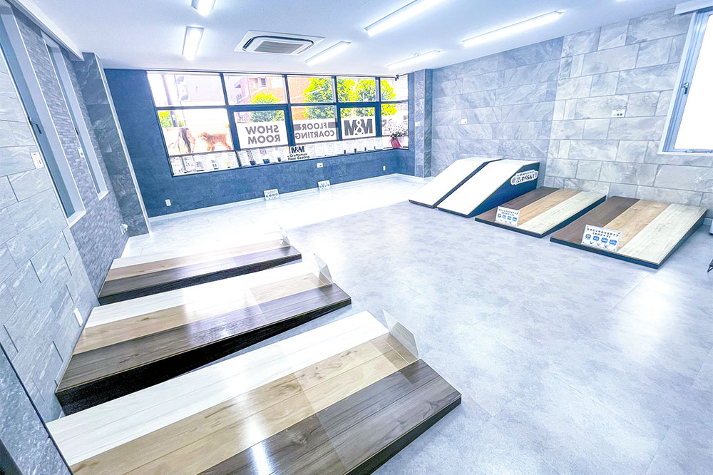 フロアコーティングショールームイメージ