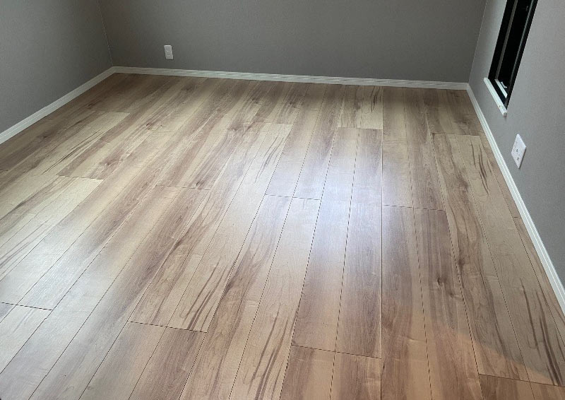 ワンニャンすべらんフロアコーティングの施工事例