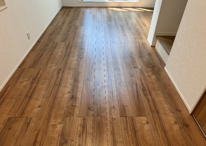 ワンニャンすべらんフロアコーティングの施工事例